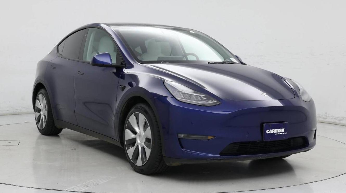 TESLA MODEL Y 2021 5YJYGDEE1MF210477 image